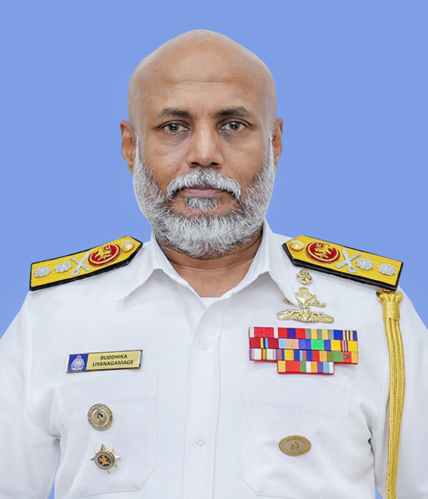 රියර් අද්මිරාල් බී ලියනගමගේ - ආඥාපති උතුරු නාවික පෙදෙස